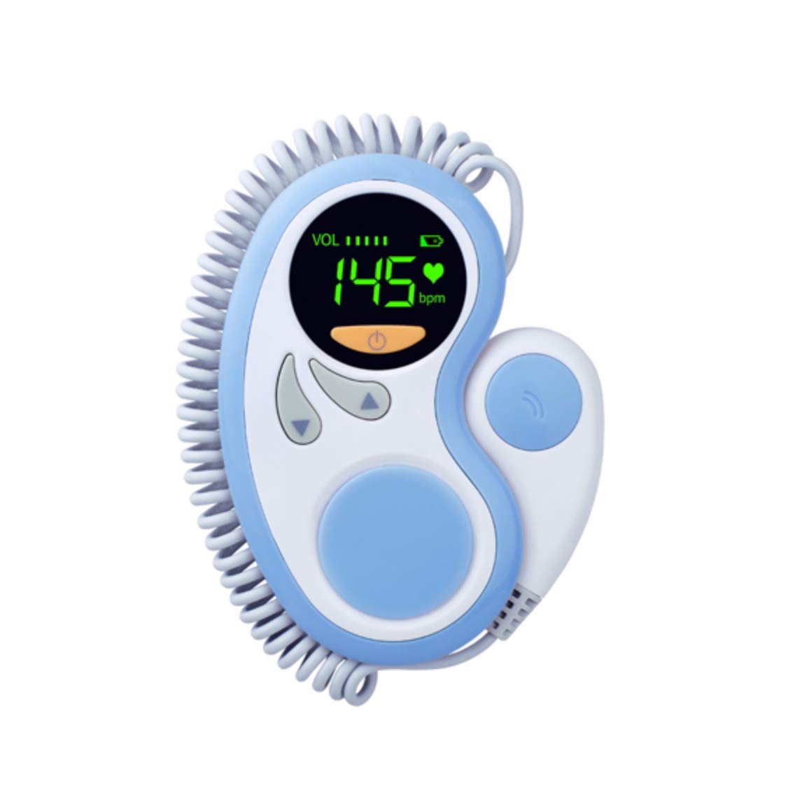 YONKER Fetal Doppler YK 90 B main unit with integrated transducer