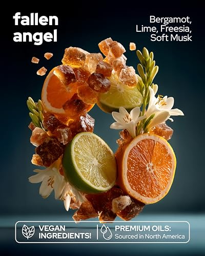 Image of Vilicci Fallen Angel Car Air Freshener - Long Lasting Car Diffuser | Vegan & Cruelty-Free Oil Ingredients | Refreshing & Odor Eliminating Car Perfume | Lasts up to 120 Days