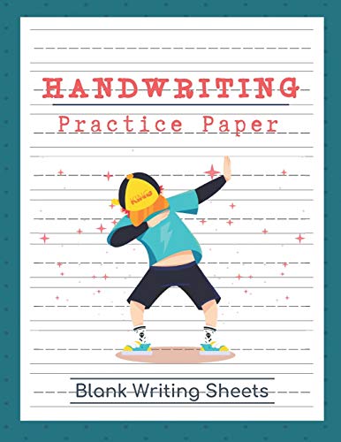 Handwriting Practice Paper: Blank Writing Sheets Notebook for Preschool and Kindergarten Kids | Handwriting Printing Workbook (Ages 2-4, 3-5) (Tracing Practice Book for Preschoolers)
