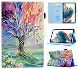 BYCeKe Tree of Life for Samsung Galaxy Tab A8 10.5 inch Case 2022 (Model: SM-X200/X205/X207), PU Leather Folio Stand Cover with Auto Wake/Sleep for Samsung Tab A8 Tablet Case 10.5 Inch - Tree of Life