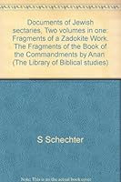 Documents of Jewish sectaries, (The Library of Biblical studies) 0870680161 Book Cover