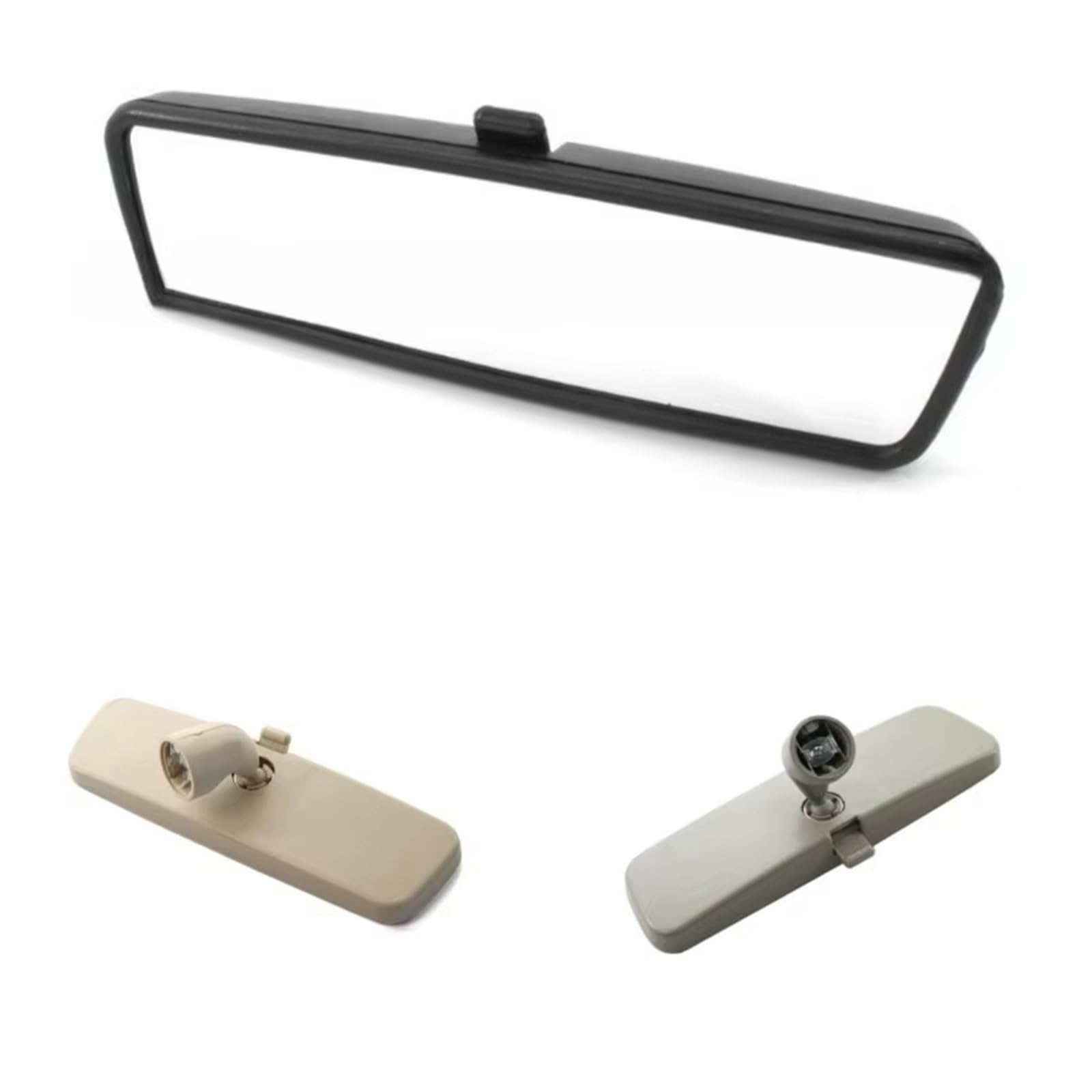 Rétroviseur intérieur Rétroviseur Voiture Pour Grand Angle Pour VW Pour Passat Pour B5 Pour Bora Pour Jetta Pour Golf Pour MK4 1999 – 2004 Miroir intérieur Voitures(Beige)