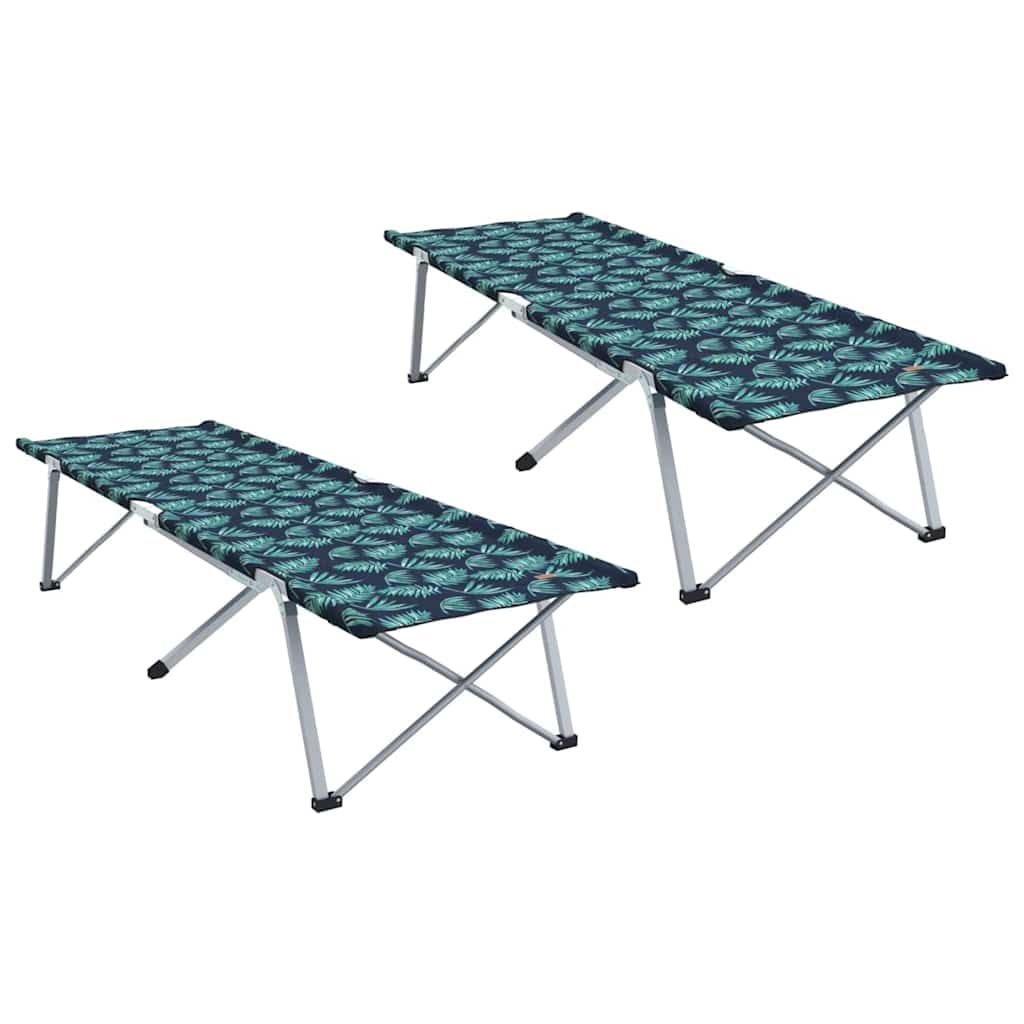 Generisch Klapp Schlafbett fürs Camping 2 pcs Wald 194 x 62,5 x 42,5 cm,Sportartikel,Outdoor-Aktivitäten,Camping Wandern,Camping-Möbel,Feldbetten-42003127