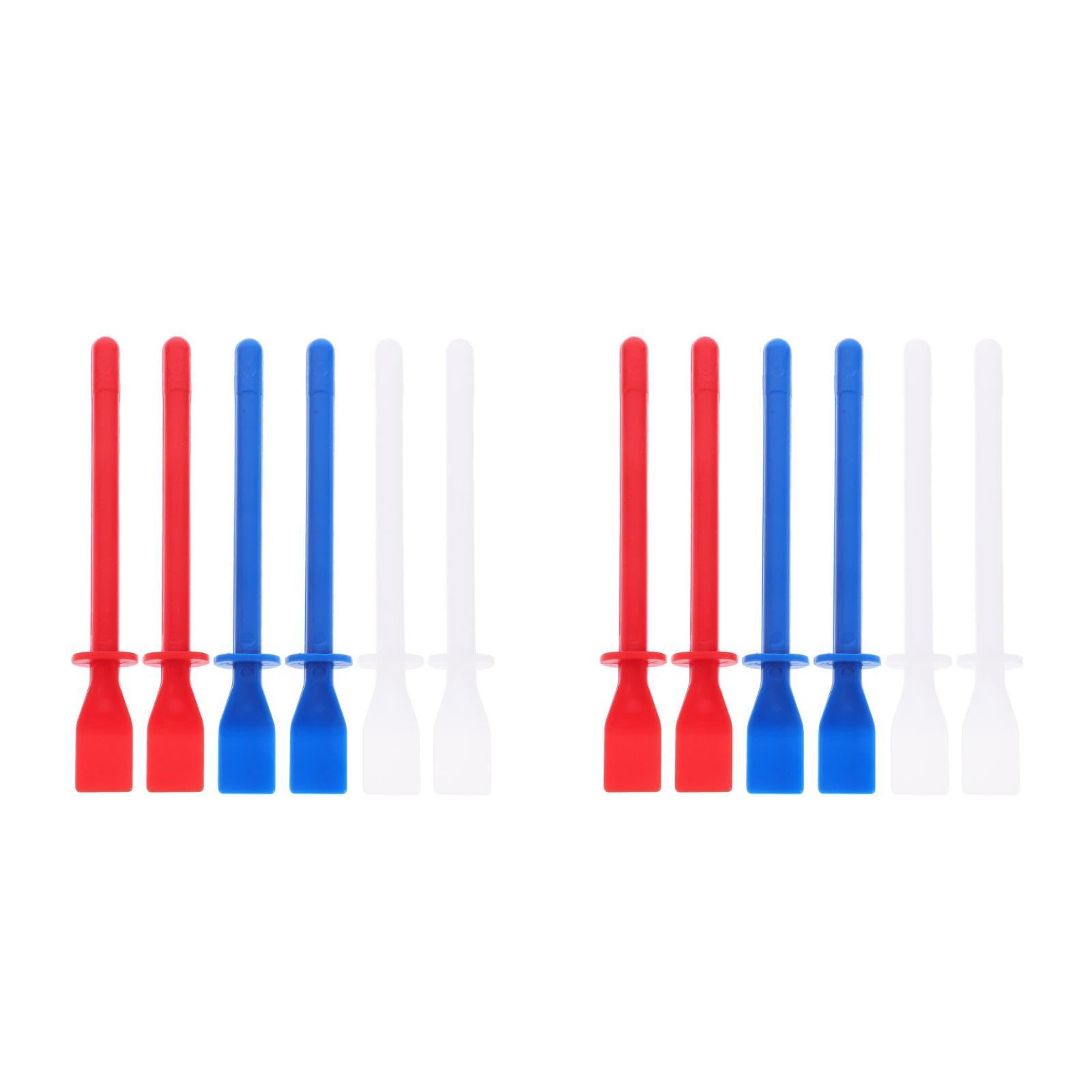 Housoutil Épandeur De Colle 12 Pièces Outil De Peinture À Colle Silicone Pour Bricolage Loisirs Créatifs Application Précise Avec Poignée Longue Et Nettoyage Facile