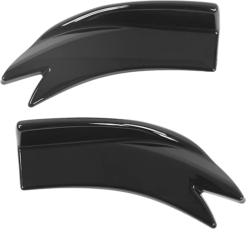 Miniatura 6 de Fydun 1 par de alerones de parachoques trasero universal para automóvil parachoques trasero difusor de labios alerón trasero protector de arañazos