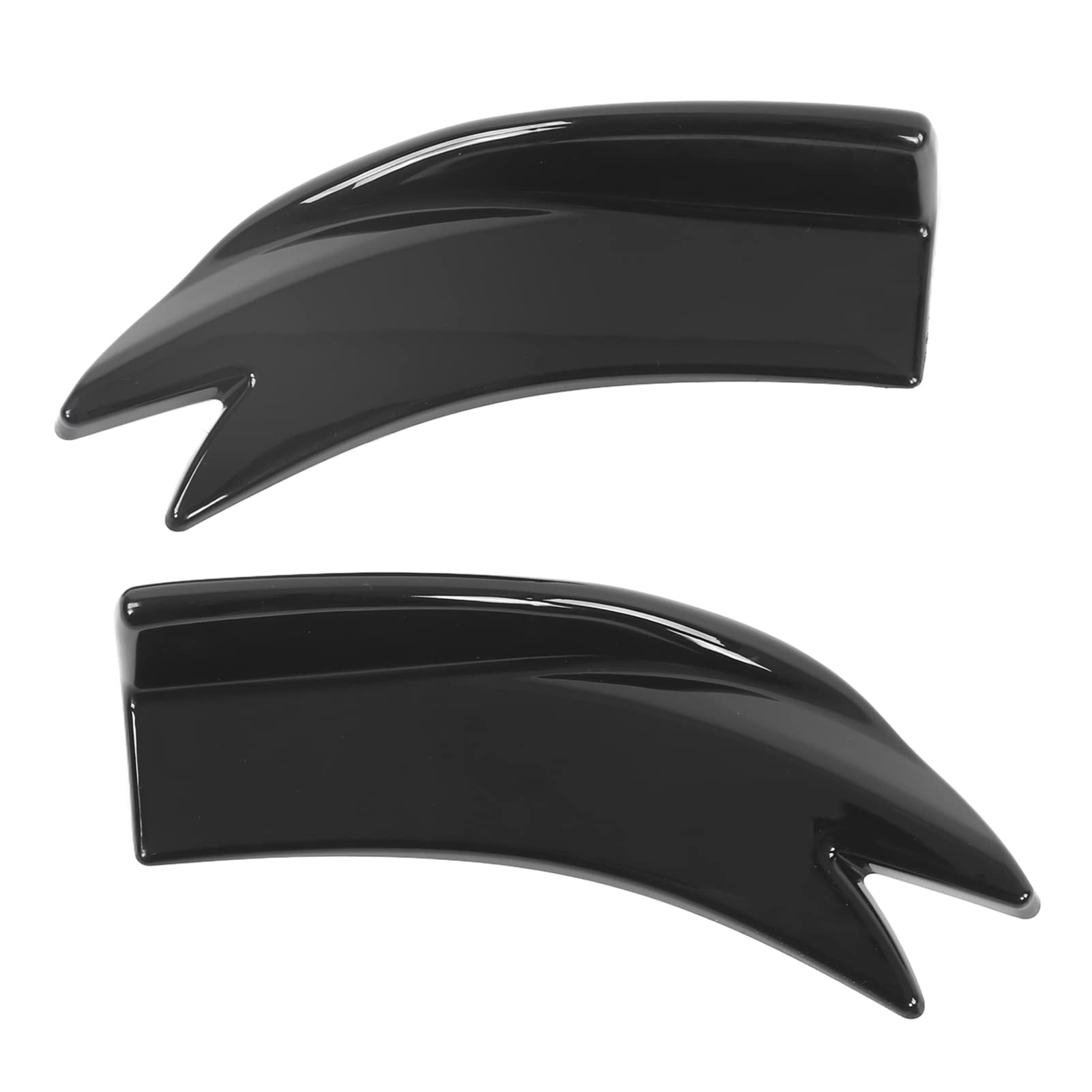 Fydun 1 Paire Aileron de Pare-Chocs Arrière Universel Spoiler de Séparateur de Diffuseur de Lèvre de Pare-Chocs Arrière D'automobile Protecteur Anti-Rayures à Lèvre Arrière