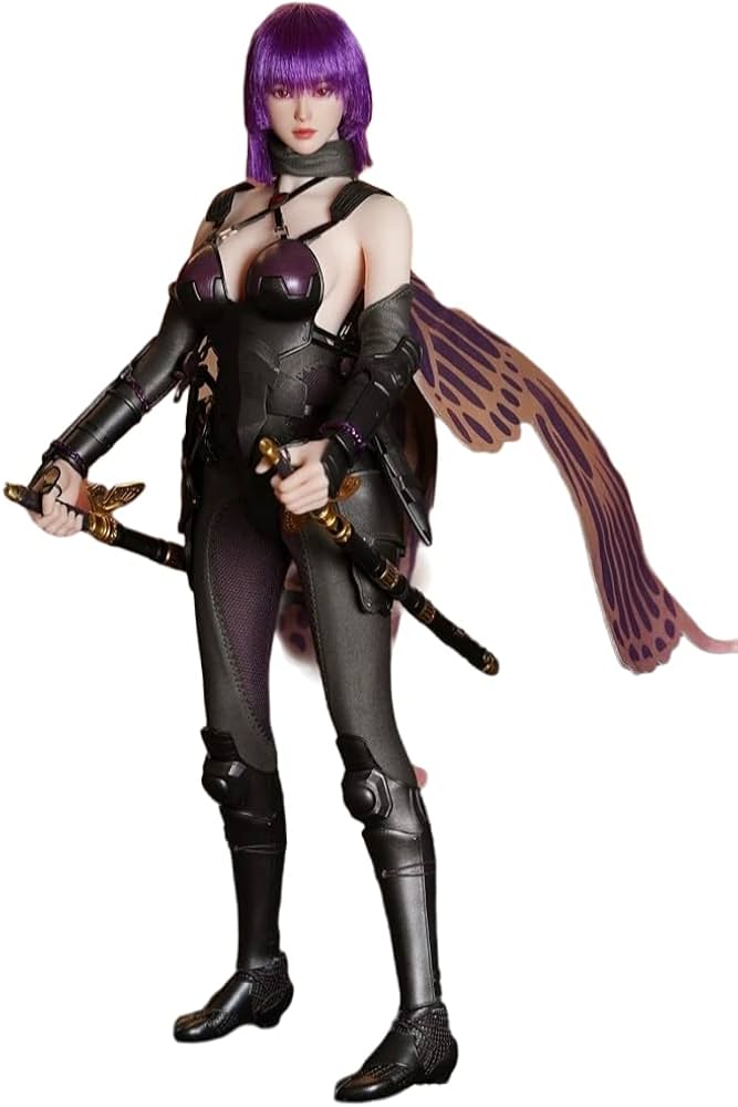 Amazon | 女忍者COSGIRL 関節可動 フィギュア 超柔軟性シームレス素体