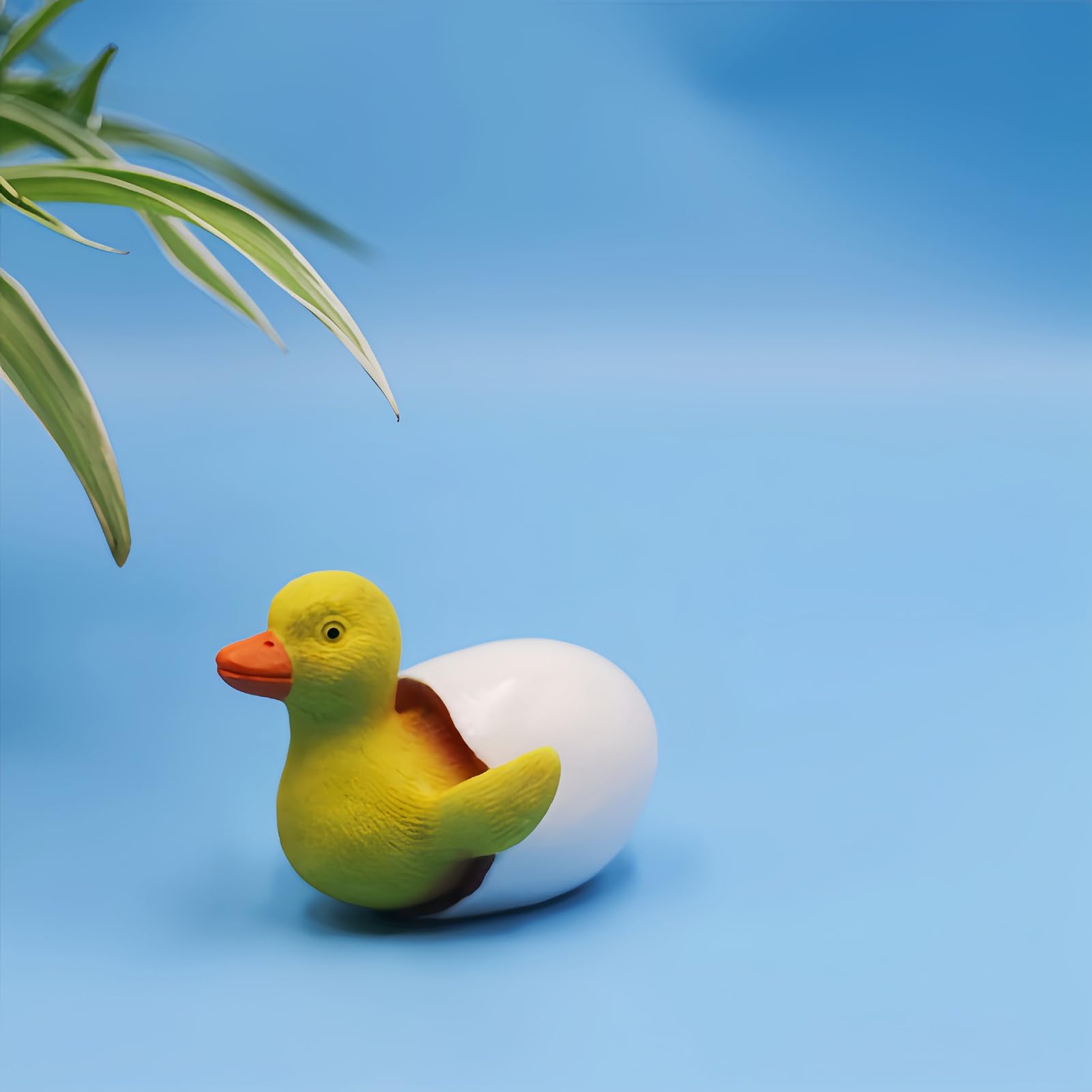 Statua Divertente Di Anatra Muscolosa, Decorazione Da Scrivania Gialla - Regalo Simpatico Per Ufficio, Casa O Collezionisti