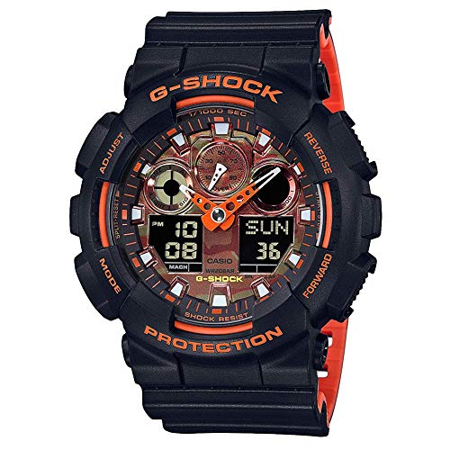 G-Shock GA-100BR-1ACR Black One Size