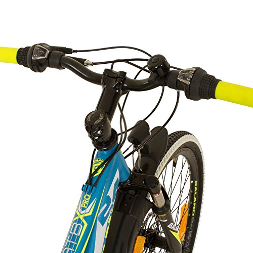 Galano Adrenalin DS MTB Fahrrad ab 135 cm für Mädchen und Jungen mit 21 Gängen StVO Beleuchtung 24 Zoll Mountainbike Fully Jugendfahrrad Kinderfahrrad (Blau/Grün) – Bild 6