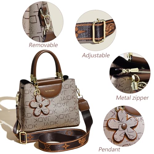 Image of MYHOZEE Women Purses and Handbags Top Handle Satchel Shoulder Bags Messenger Tote Bag for Ladies