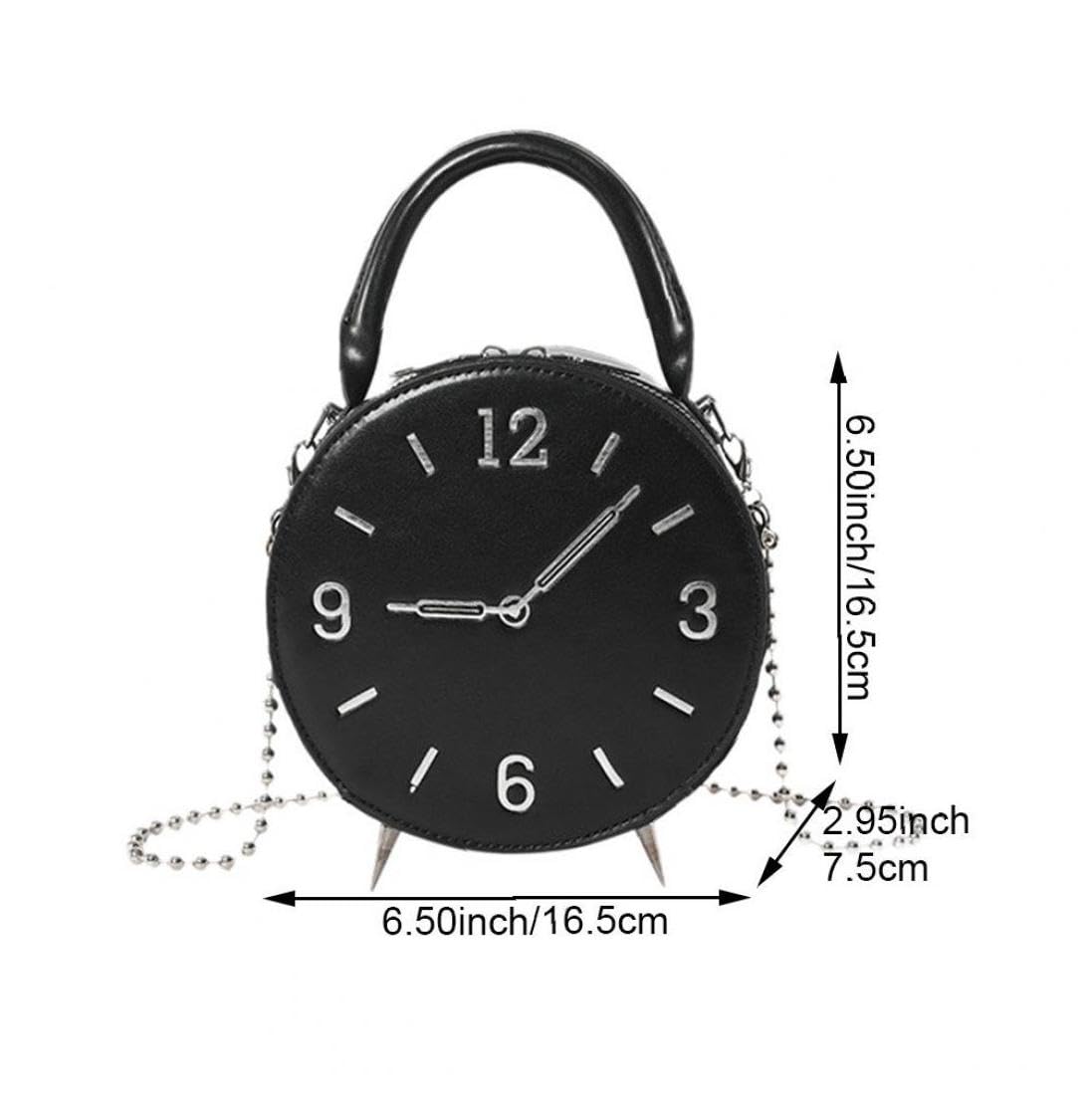 Amazon.co.jp: 時計の形 クロスボディバッグ 斜めかけバッグ 小さな
