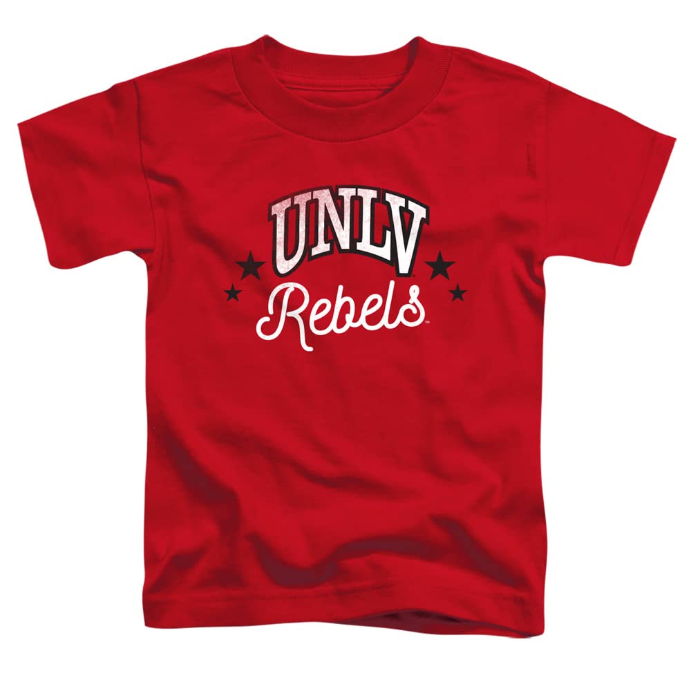 UNLV Official Rebels Unisex Toddler T Shirt,Red, 4