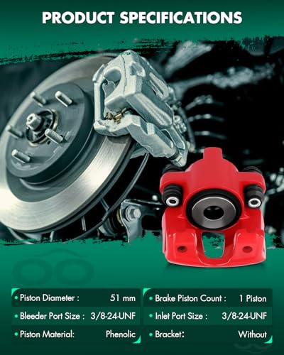 Image of SCITOO 18-4678 18-4679 Rear Left & Right Disc Brake Calipers Without Bracket For Ford For Expedition /For F-150 /For F-150 Heritage /For F-250,For Lincoln For Blackwood /For Navigator /For Town Car