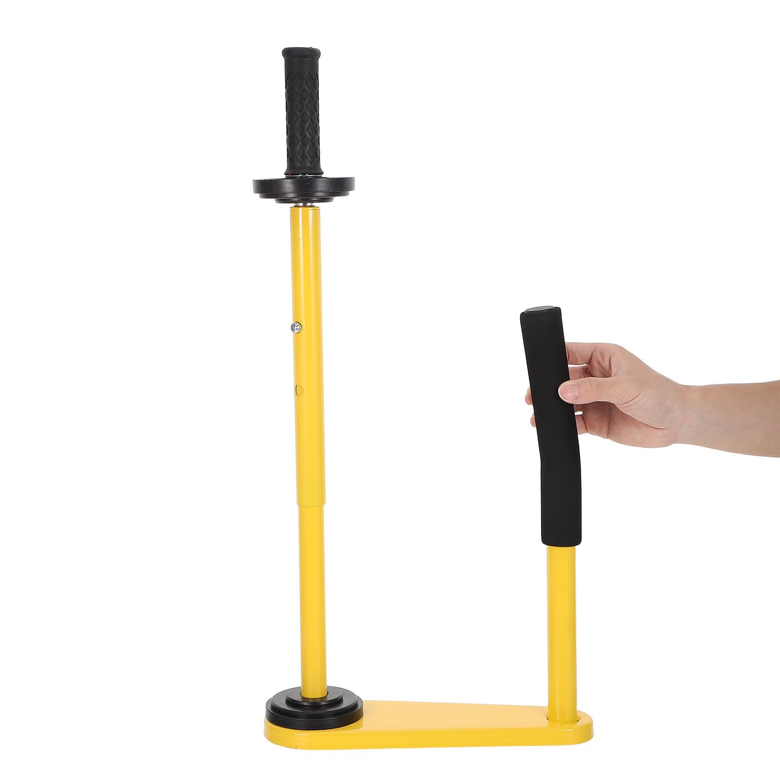 OSALADI Dispensador Manual Mango Ergonómico de Acero Inoxidable de Película Estirable y Ajuste de Tensión para Departamentos Logísticos y Almacenes