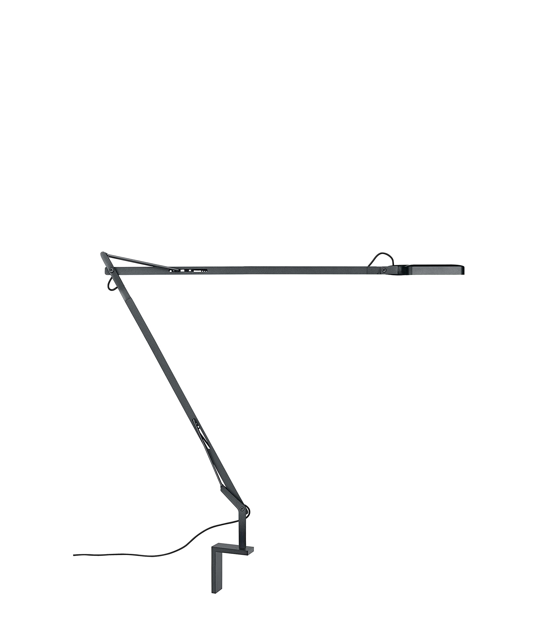 Flos Anthrazit Wandleuchte Kelvin Led Wall Support Aus Aluminium Und Methacrylat In Der Farbe 8W, Maße: 48Cm X 58,1Cm, F3302033