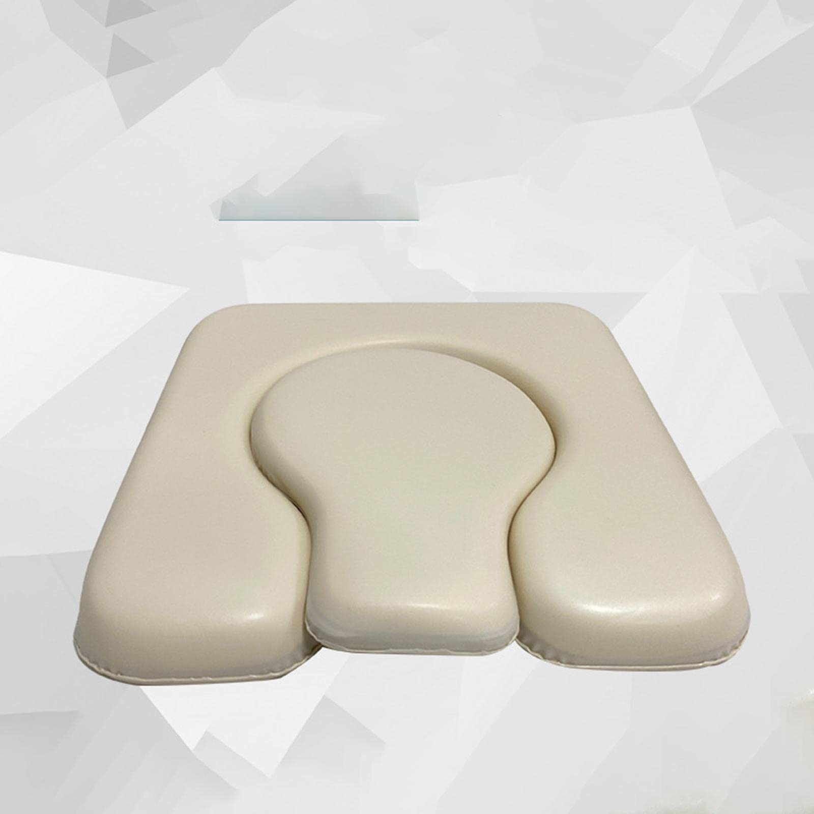 Colcolo Cojín de Asiento de Inodoro Cojín de Asiento de Inodoro Extraíble Suave para Silla discapacitada