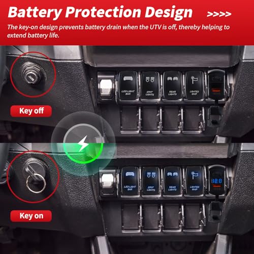 Image of Cooling Fans Wiring Harness Kit for Polaris Ranger RZR General