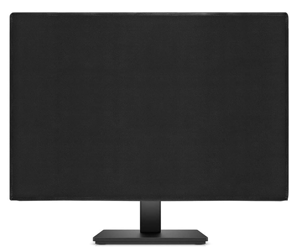 Dorca Monitor Dust Cover for Samsung 27-Inch 1800R Curved LCD Monitor 2023 Model LS27C360EAWXXL- Black