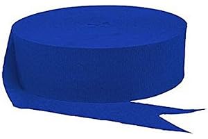 Vibrant Jumbo Bright Royal Blue Crepe Roll: Jazz Up Your Events!