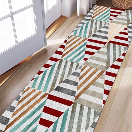 Tapis étroit pour cuisine lavable et paillasson d'entrée 4m50 - 4