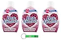 3 deodoranti per bucato Paglieri Mon Amour Lilla Ninfea Profumo Bucato Ninfea Viola, profumo di bucato, 220 ml + portachiavi Beni Culinari