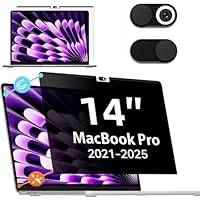 Peslv Magnetic Privacy Screen for Macbook Pro 13 Inch (2016-2022, M1, M2) / Macbook Air 13 in (2018-2021, M1), Removable Anti Blue Light Glare Filter for Mac 13In Laptop
