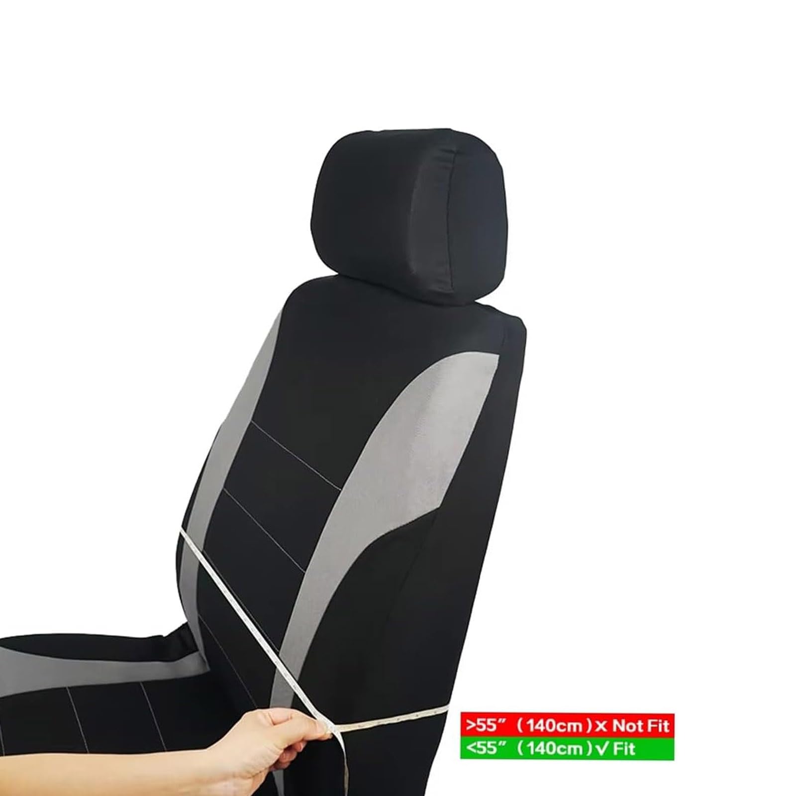 Pokrowce na fotele samochodowe do Renault Captur -II 2019-2026, zestaw ochraniaczy na fotele samochodowe, przednie i tylne poduszki, akcesoria do wnętrza samochodu, A/czerwone