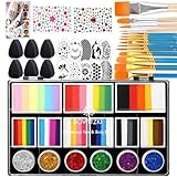 Bowitzki Split Cake Kit de peinture professionnelle pour le corps avec...