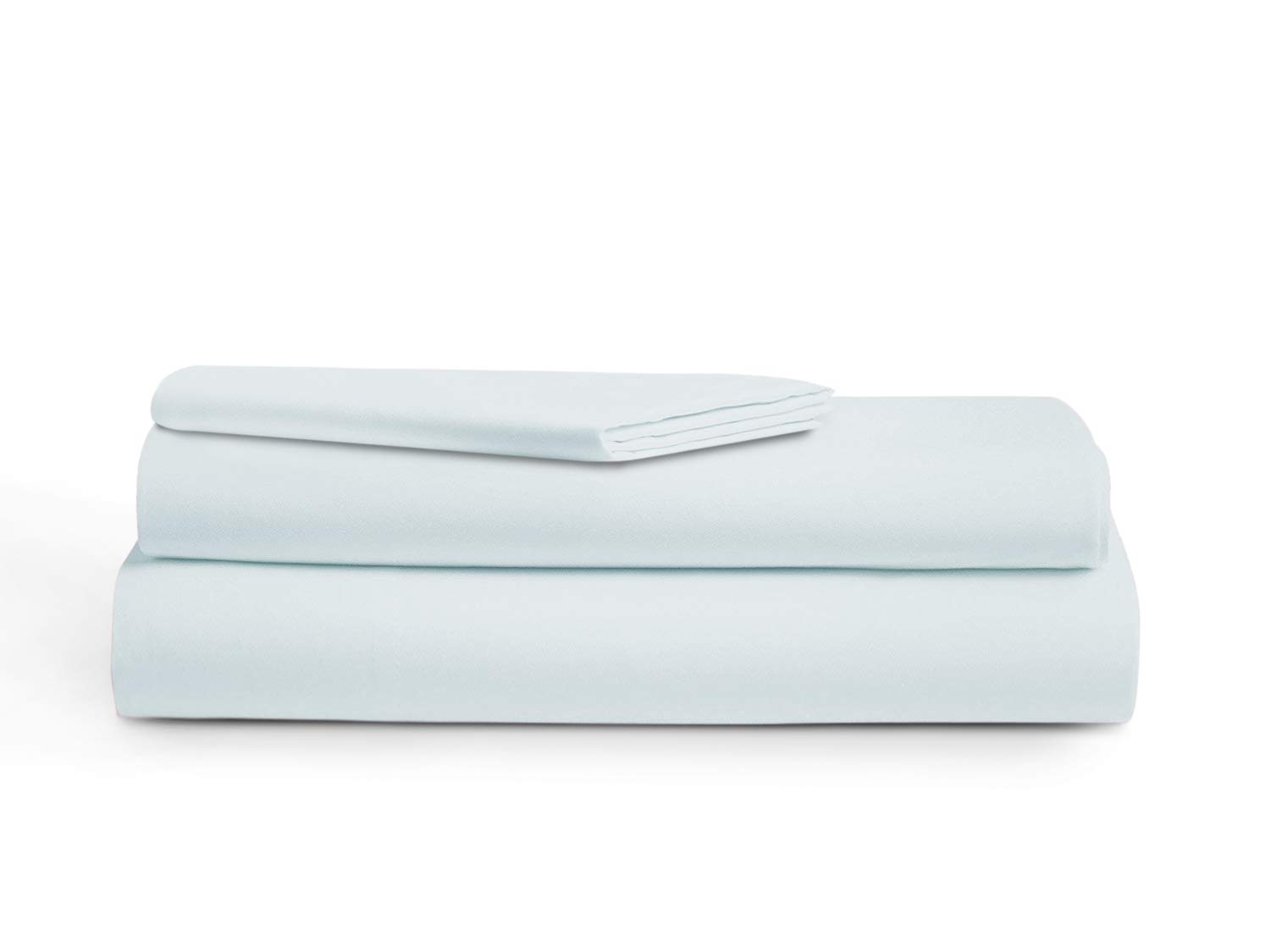 Audley Home 800 Thread Count 100% Egyptian Cotton, 3 Piece Bedsheet Set, 18” Deep Pockets, Smooth & Soft Sateen Weave,5 Star Hotel Quality (White, Twin XL)