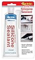 STAR BRITE Silicone Sealant Clear 2.8 OZ. (082102P)