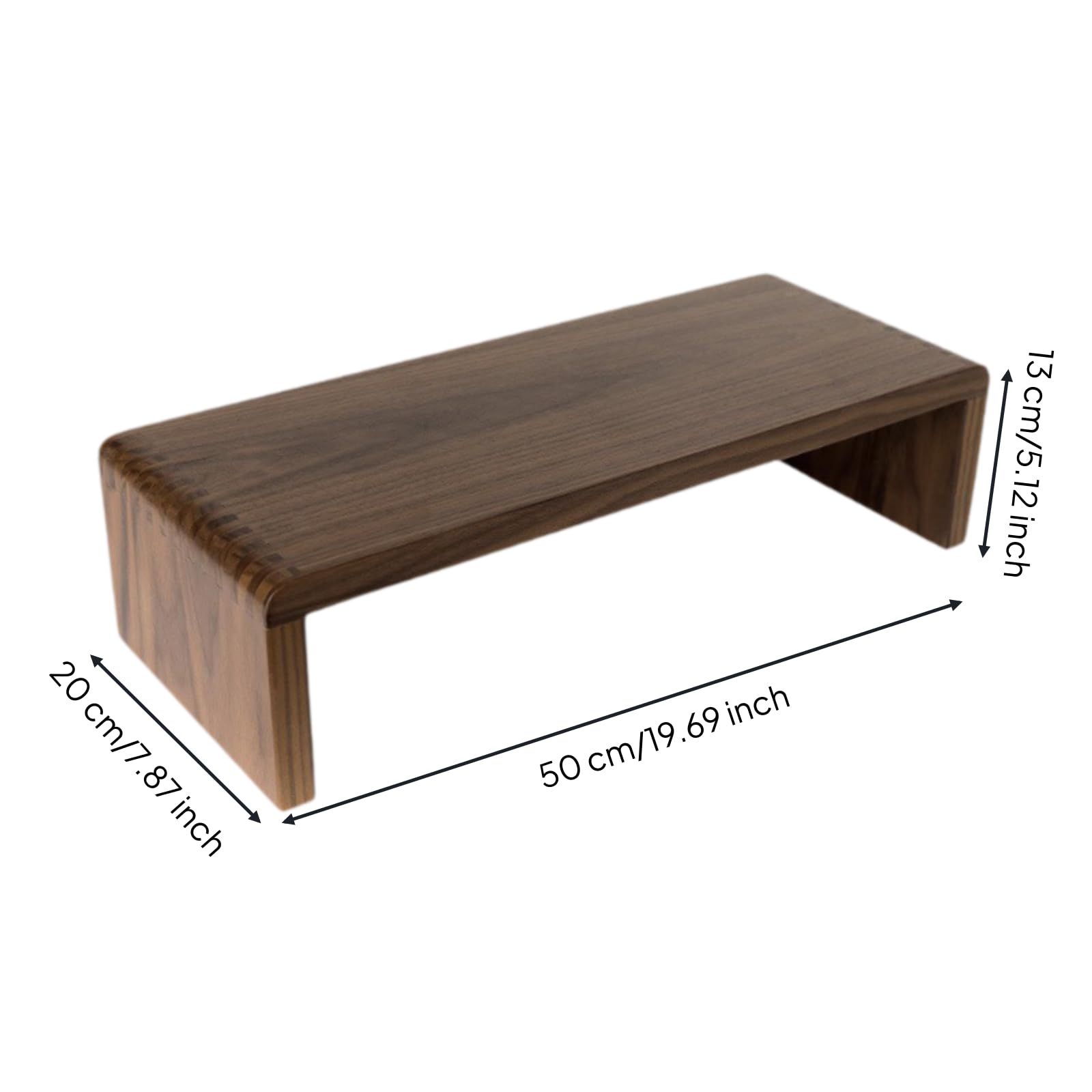 Soporte Pantalla Multifuncional dor Resistente para Oficina en Casa , Marrón , 50CM