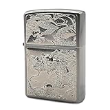 ジッポー ZIPPO 電鋳板 3Dドラゴン Z3D-DR NI 龍 竜 立体 ジッポ ライター オイルライター