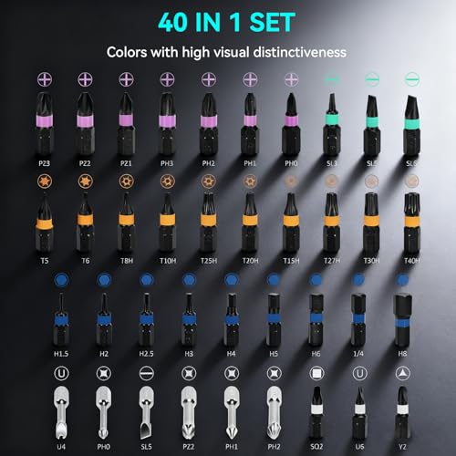 40-in-1 Precision Magnetic Ratchet Screwdriver
