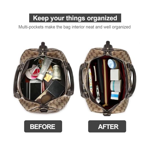Image of Purse Organizer Insert, Handbag & Tote Organizer, Bag in Bag, Perfect for Speedy Neverfull and More