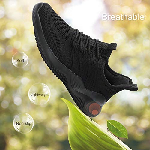 Image of Womens Ladies Walking Running Shoes Slip On Lightweight Casual Tennis Sneakers Clothes Shoes Zapatos de Mujer