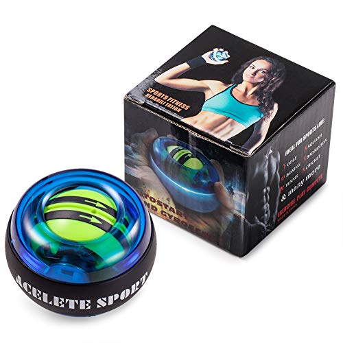 image for ACELETE Auto-Start 2.0 Power Ball Wrist Trainer Ball Forearm Exerciser