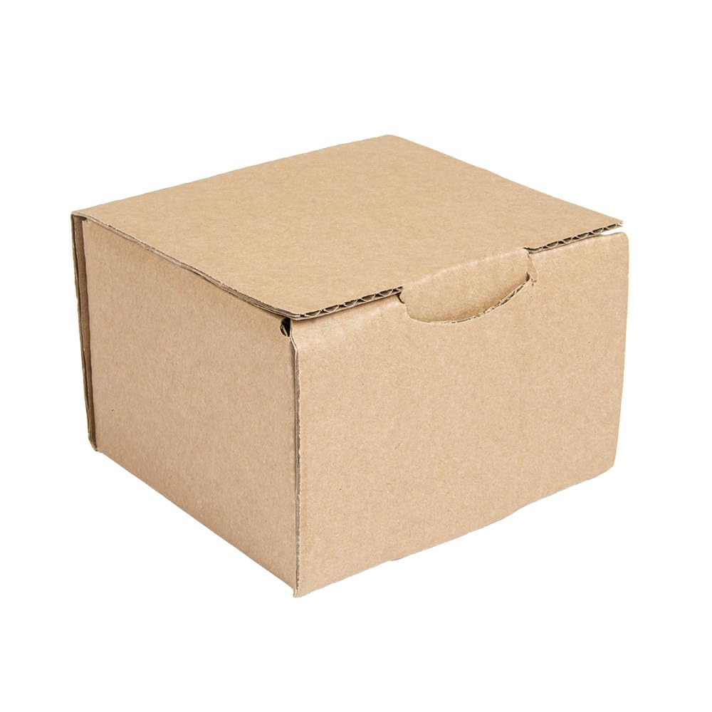 Pudełko do wysyłki pocztowej 12 x 10 x 8 cm naturalny karton - 50 un.
