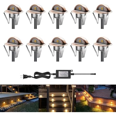 CHNXU LED Outdoor Deck Lights Cover