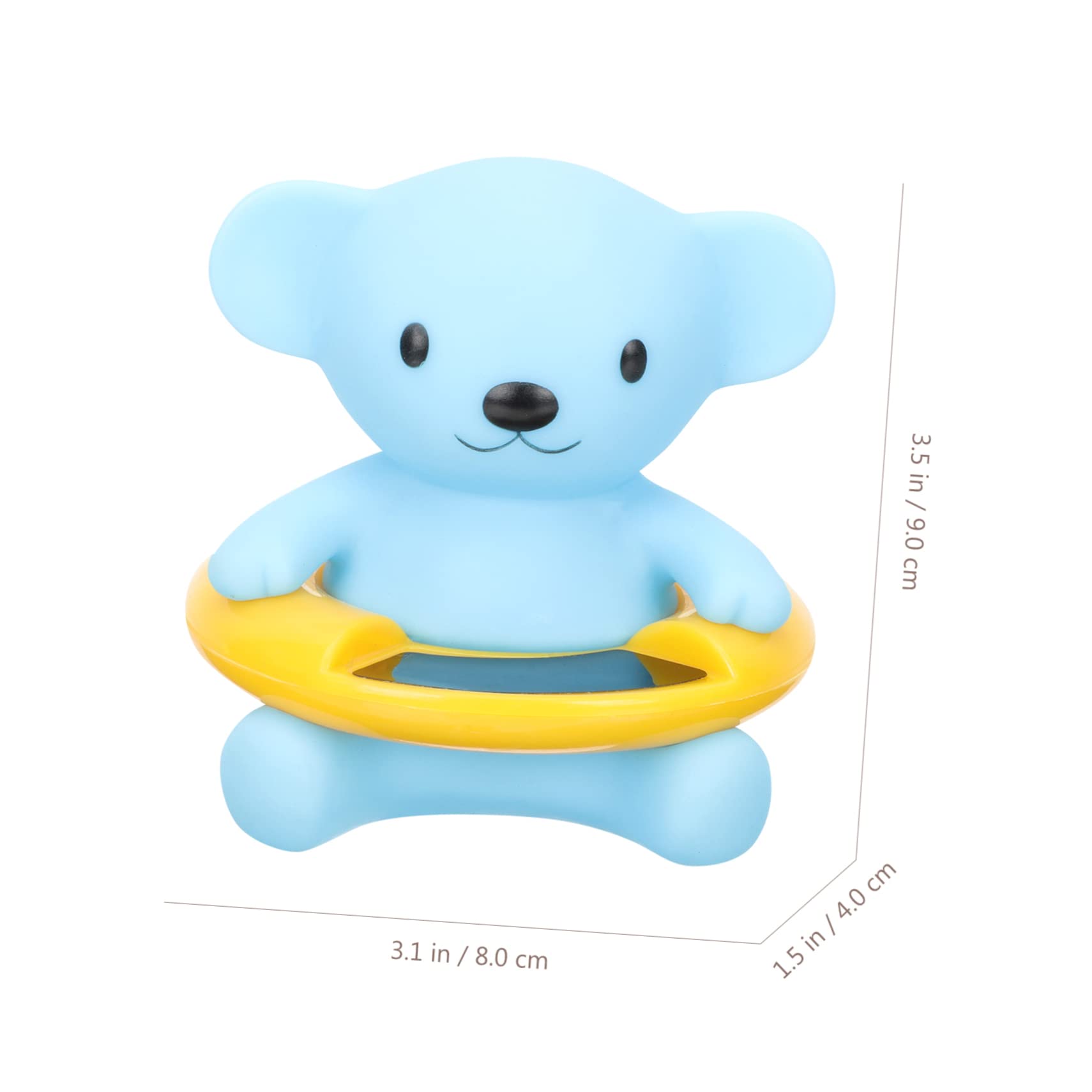 BESPORTBLE 3 Piezas Termometro De Agua Productos De Seguridad Para El Baño De Los Niños Themomertor Digital Para Niños Temperatura De La Pantalla Led Bebé Bañera Gel De Sílice Electrónico