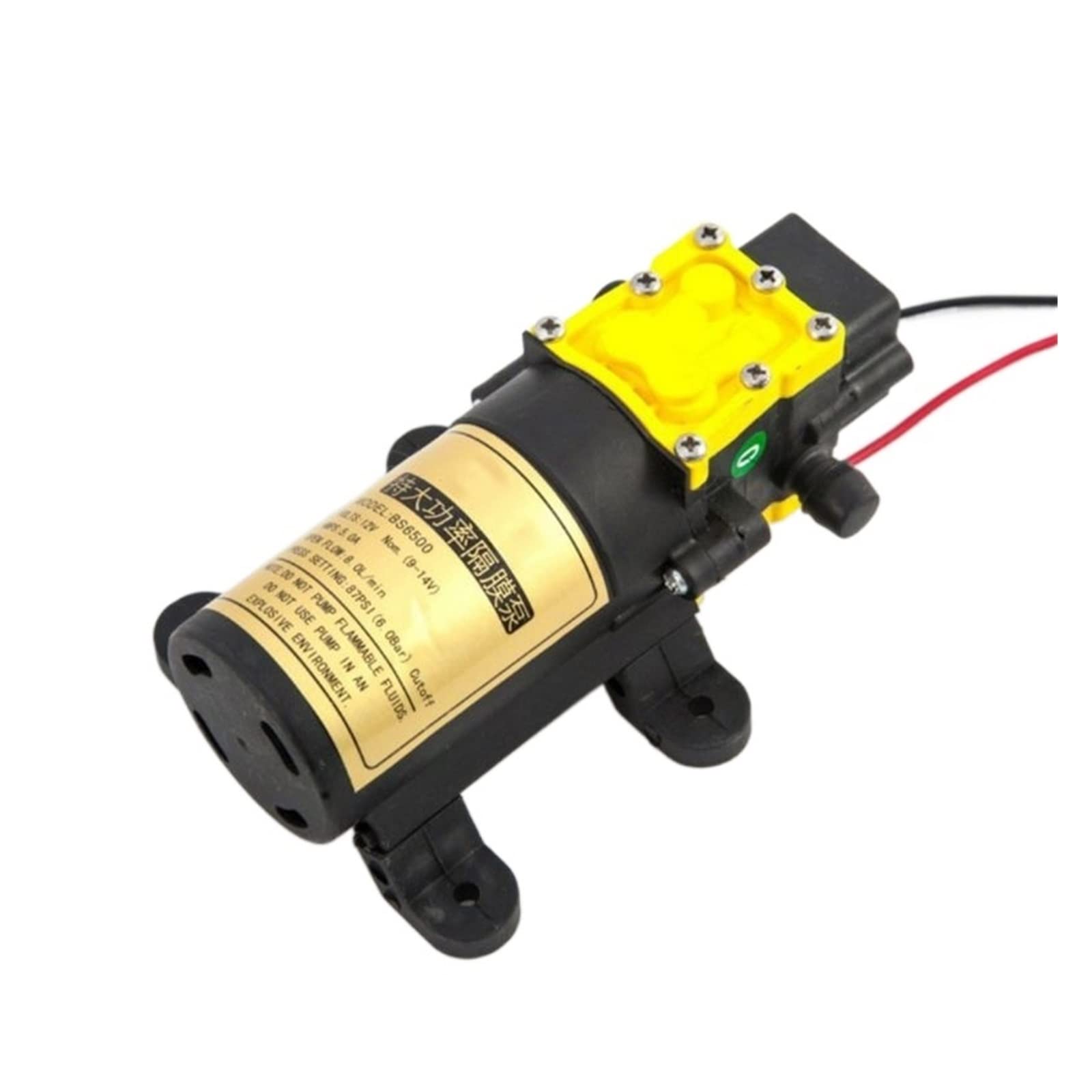 Pompa sommergibile Pompa per acqua ultra silenzios Pompa elettrica for acqua agricola a grande portata da 8 l/min, spruzzatore d'acqua