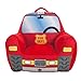 Creaciones Llopis Sillón Infantil para Niños y Niñas – Sillón Infantil Cómodo y Seguro, con Diseños de Vehículos (Bomberos Rojo)