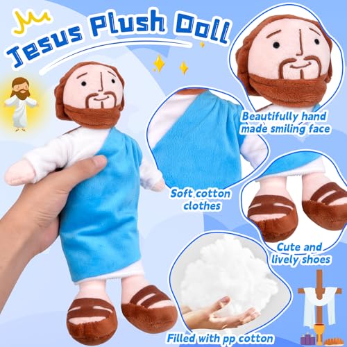 My Friend Jesus Plush Doll, Religious Christ Savior Figure Stuffed Toys - Image 2