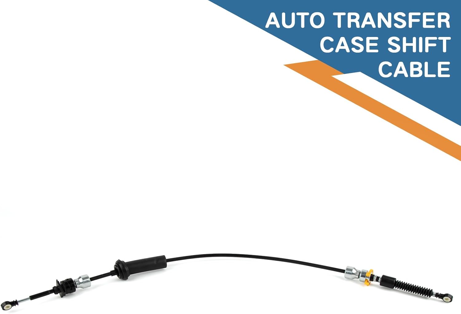 Transfer Case Transmission Shift Cable for Jeep Wrangler 2007 2008 2009 2010 2011 3.8L V6 Replaces 52060462AG 52060462AD 52060462AE 52060462AF 905-620 905620