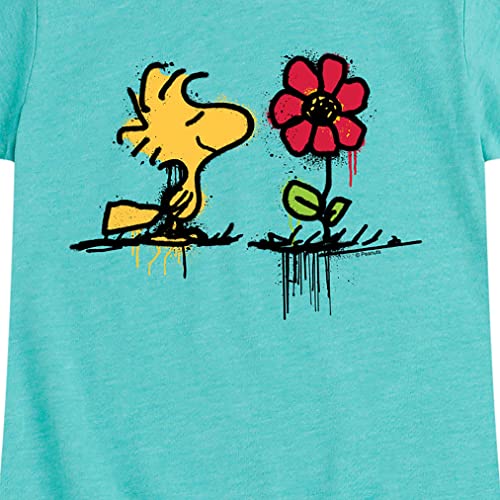HYBRID APPAREL - Peanuts - Woodstock Rose - Toddler and Youth Girls Short Sleeve Graphic T-Shirt3