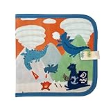 Jaq Jaq Bird Erasable Doodle Pad for Kids,Reusable Mess-Free Coloring and Toddlers Learning Toys-Chalkboard and Drawing Books-Includes 4 ButterSitx Chalks-Dragons