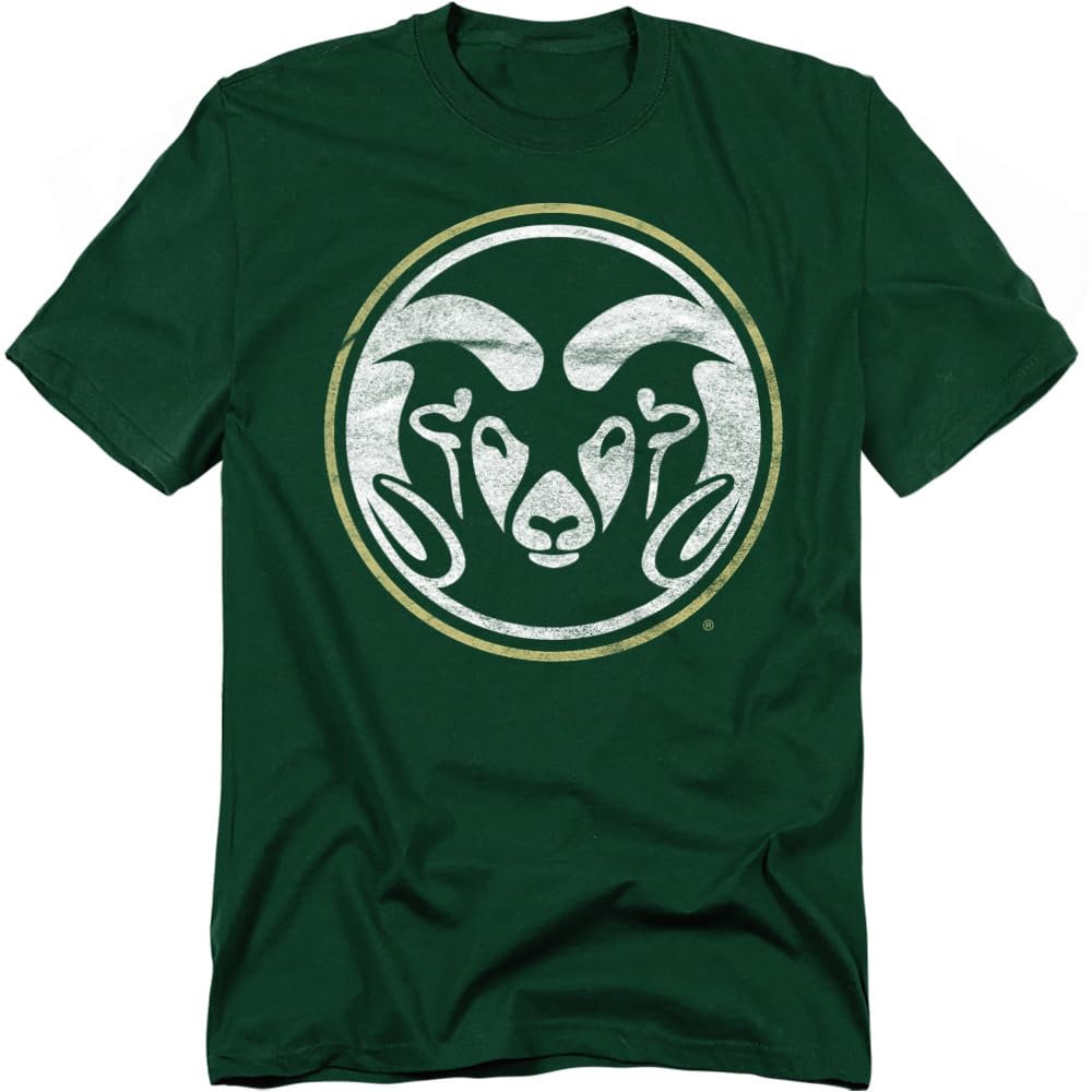 Official Collegiate Primary Distressed Logo Unisex for Men & Women Short Sleeve T Shirt Collection