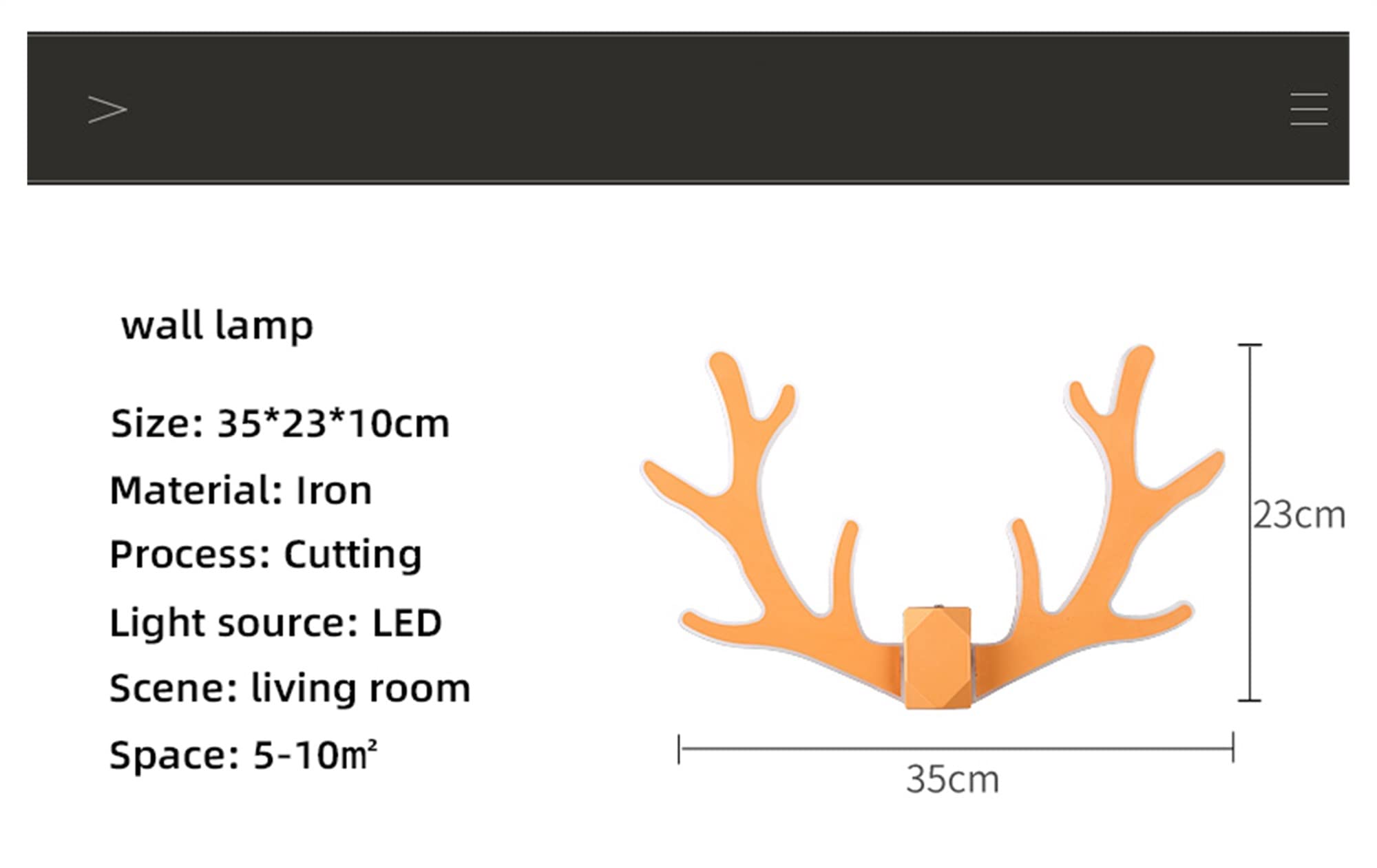 Lampa ścienna LED 20 W, kształt asta, nowoczesna lampa do sypialni, stolik nocny, dekoracja wnętrz, urocza zawieszka do pokoju dziecięcego, akcesoria sufitowe