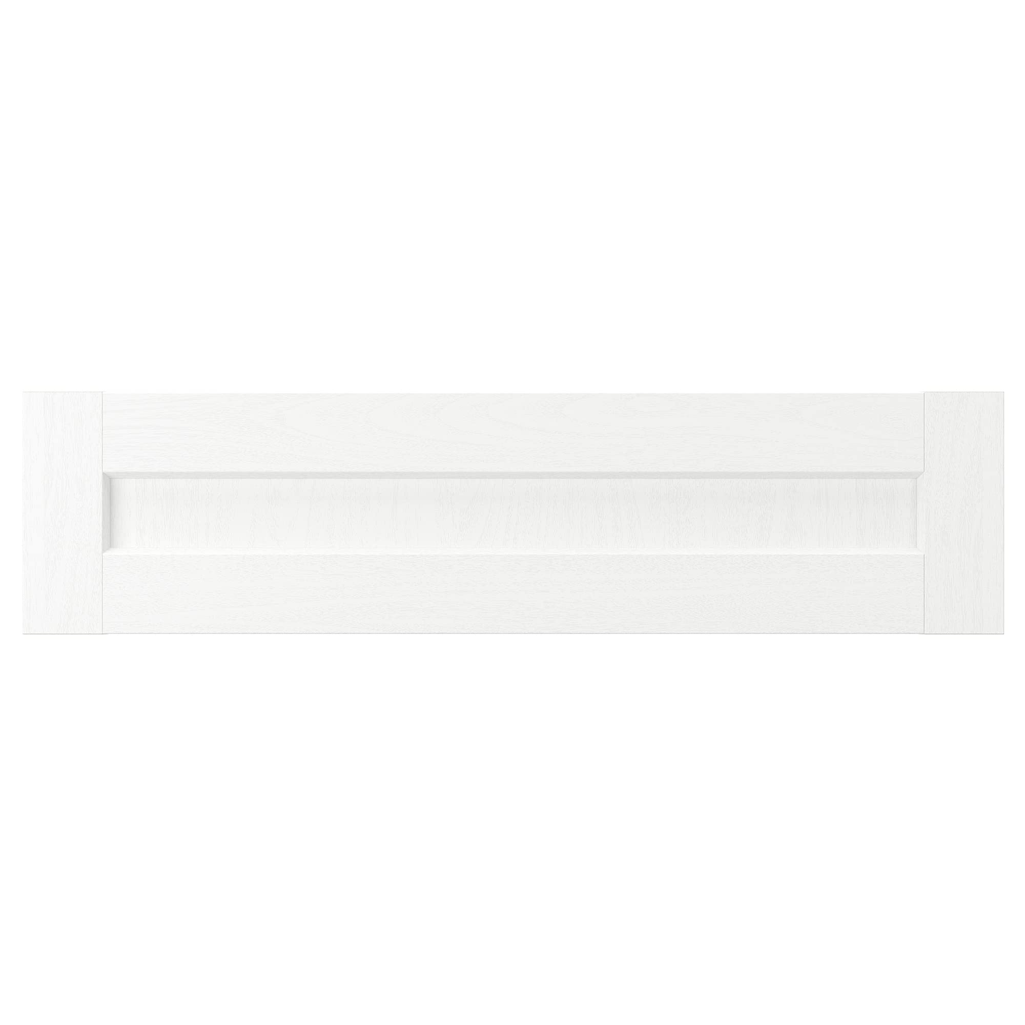 Façade de tiroir ENKÖPING effet bois blanc 80x20 cm aux finitions premium