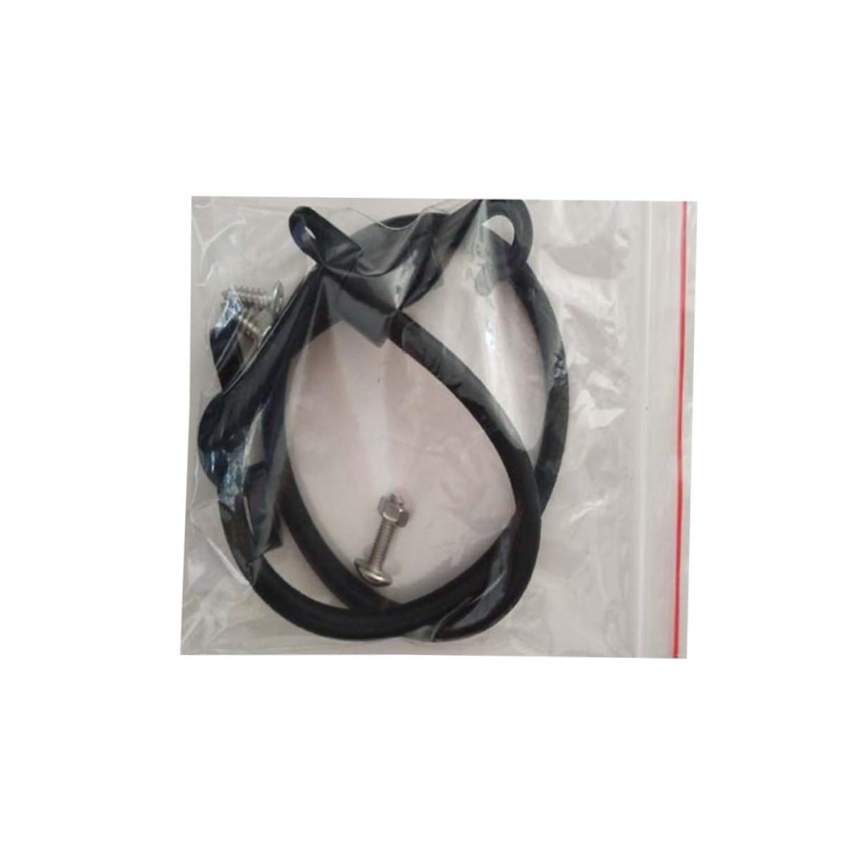 ifundom 4sets Deck Mount Connector Straps Holder for Kayak Boat Fishing Rod Bungee Non-Corrosive Hooks Easy Installation with Screws Black